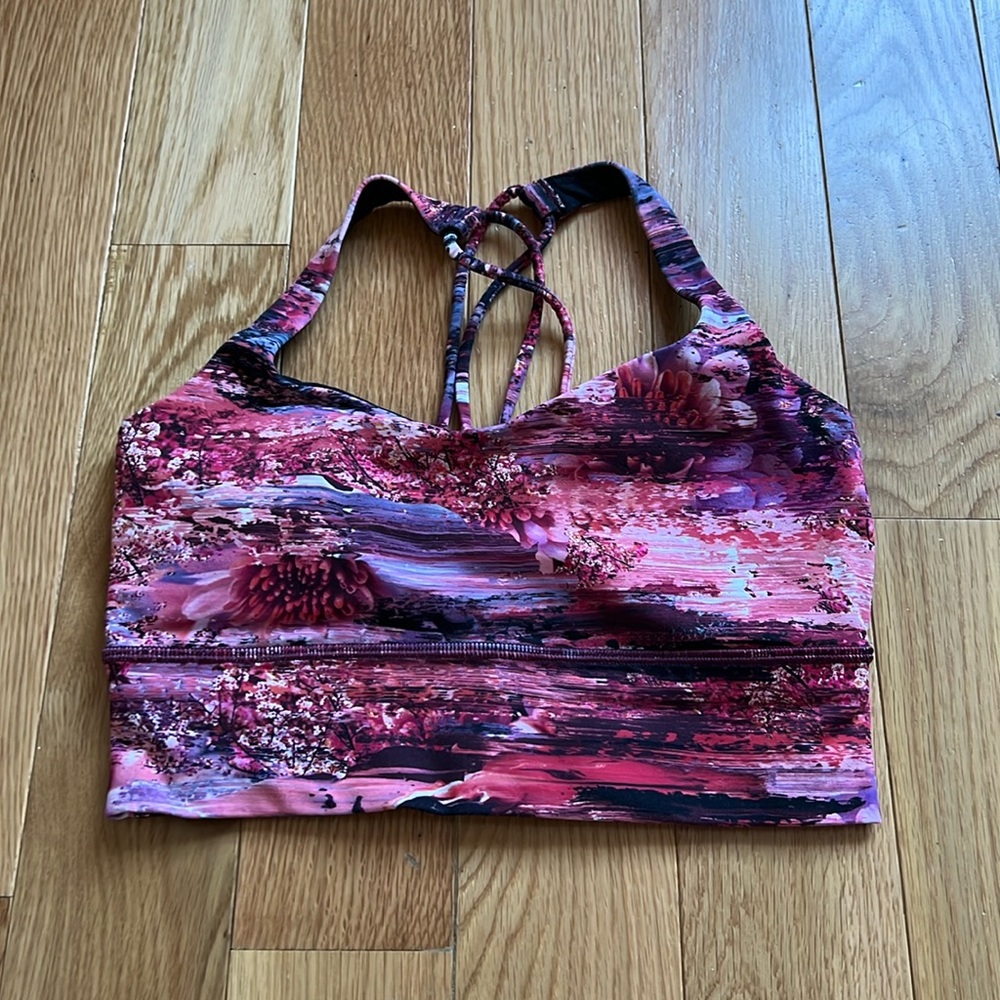 Lululemon Floral Sports Bra